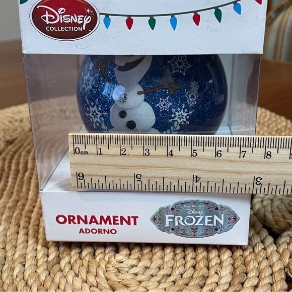 NIB Disney Collection Frozen Blue Holiday Christmas Ornament - Picture 8 of 8